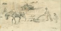 Man Plowing