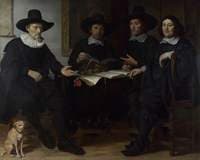 Four Officers of the Amsterdam Coopers' and Wine-rackers' Guild