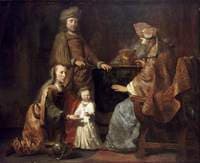 The Infant Samuel Brought by Hanna to Eli