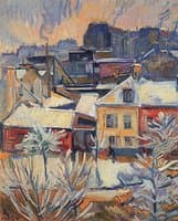 City under the Snow
