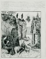 Bj. Bjornson, Scene from 'A Happy Boy" (2)