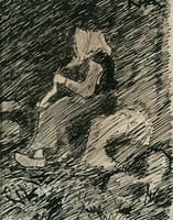Knitting Woman