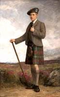 Edward, Prince of Wales, in Highland Costume