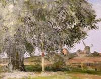 Landscape with a Windmill (verso)