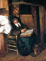 An Old Woman Asleep