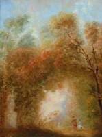 Landscape (copy after Jean-Honoré Fragonard)