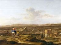 Italian Landscape with Mountain Plateau