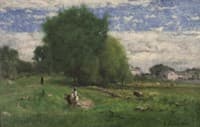 The Road to the Village, Milton