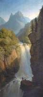 Waterfall in the Black Forest