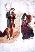 William and Mrs Bradley (unfinished sketch)