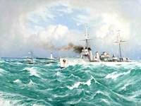 Submarine and Escort