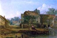 Landscape with Farmhouse (recto)