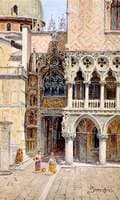 Ducal Palace Door, Venice, Italy