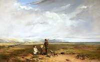 Landscape with Sportsman and Companions