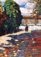 Park of St Cloud - With Horseman
