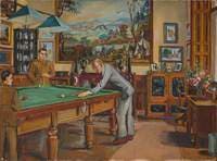 Billiard Room, Thoresby Hall