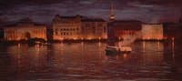 Neva Embankment in the Evening