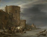 The Ramparts of Haalem in Winter