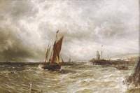 Fishing Boats off Gorleston Harbour