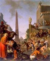 Joseph Distributing Corn in Egypt