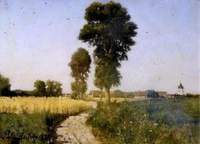 Landscape, Courrières, France