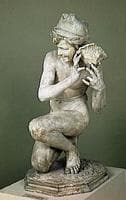 Young Neopolitan Boy with a Shell