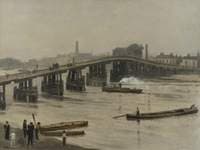An Old London Bridge