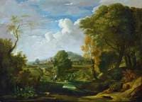 Landscape with Two Figures