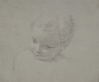 Bust-Length Study of a Child