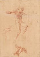 Nude Study and Drapery Details