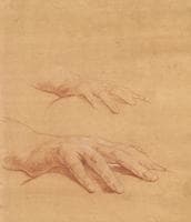 The Fall of Simon the Magician (plus a study of a Hand)