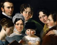 The Dubufe Family in 1820