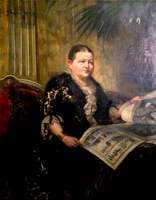 Portrait of a Mayoress of Swansea