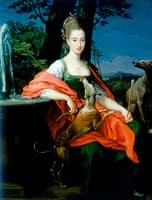 Portrait of a lady as Diana