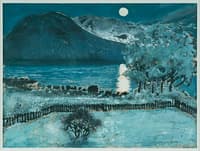 The Moon in May,  Winter Night