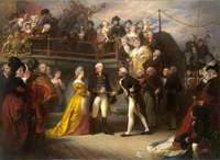 Visit of George III to Howe's Flagship, the 'Queen Charlotte', on 26 June 1794