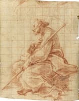 Study of St Joseph for the Nativity