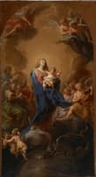 Madonna and Child in Glory