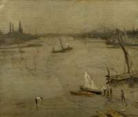 Battersea Reach, Early Morning, London