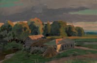 Ukrainian Village in Summer