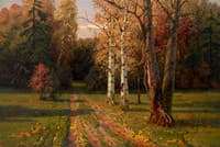 Landscape with Birch Trees