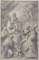 Virgin Enthroned, the Child and Four Saints