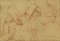 Studies for the 'Merenda Holy Family'