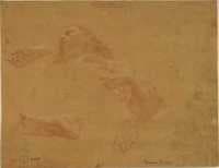 Study of a Woman Reclining on the Floor