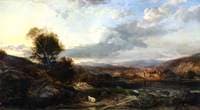Mountainous Landscape with a Ruin