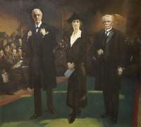 Introduction of Lady Astor as the First Woman MP