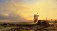 Shore Scene near Leyden, Holland