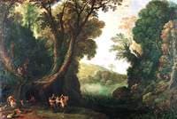 Landscape with Satyrs