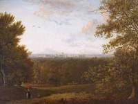 A Distant View of Windsor from a Wood