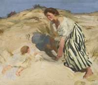 The Striped Skirt
